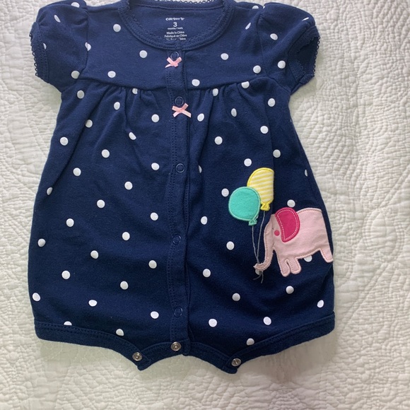 Romper Set  size 3M and 2 in size 6M by Carter’s - Picture 4 of 9
